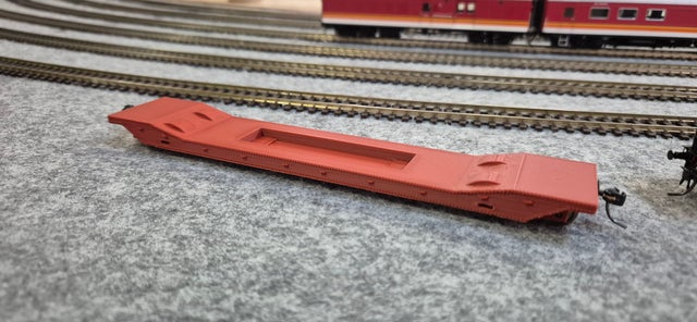Wagon plat 2 essieux, avec container 40' Tab Rail Road - Piko 97167